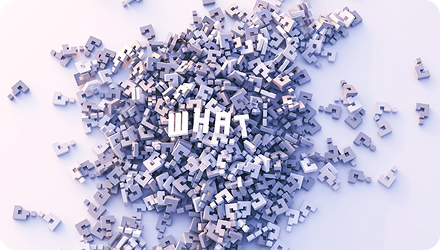 Abstract illustration of questions